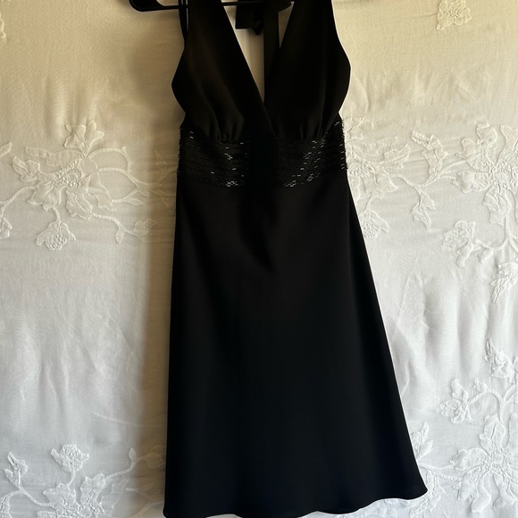 Jones New York Black Backless Dress ,Glamour,Cocktail,Party - Picture 12 of 15